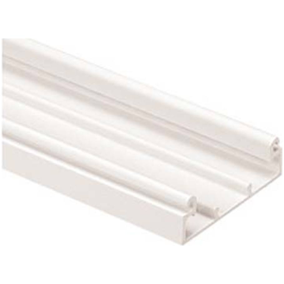 Surface Raceway, T-45 Low Voltage Base, 8 ft, Off-White