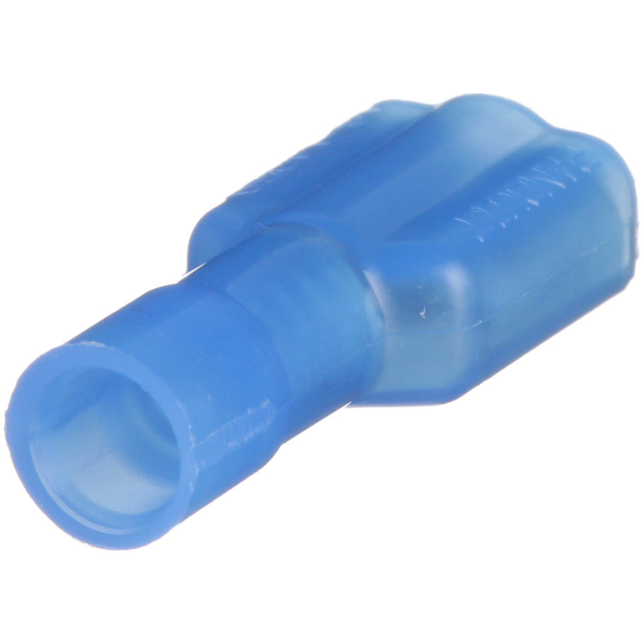 Reel Smart Female Disconnect with Butted Seam,Nylon-Insulated, Blue, Pack of 1000, 250 in. Tab