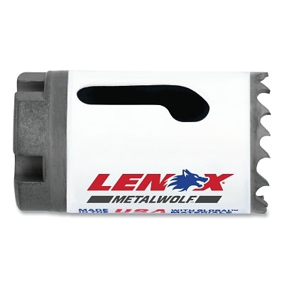 Bi-Metal SPEED SLOT Hole Saw, 1 5/16 in dia, 6L Arbor