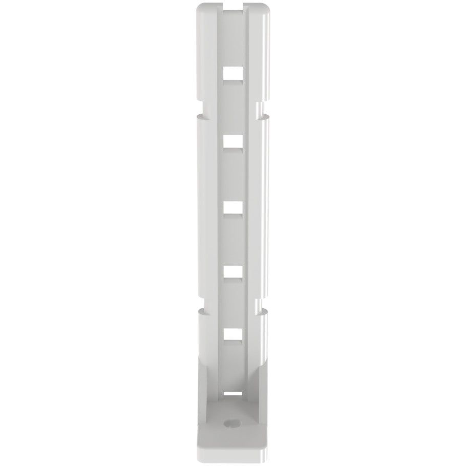 Pan-Post PP2S-S12-X Post Standoff, Natural, PA 6.6, 4.6x0.72", 0.23" Screw Hole
