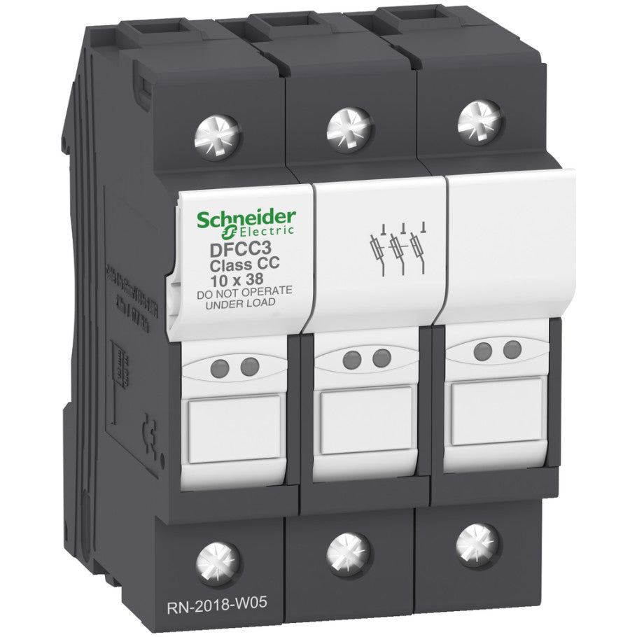 TeSys DF Modular Fuse Holder, 30A, Class CC, 3-Pole