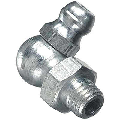 Grease Fitting, 1/8 in NPT, 90 Angle, 27/32 in L