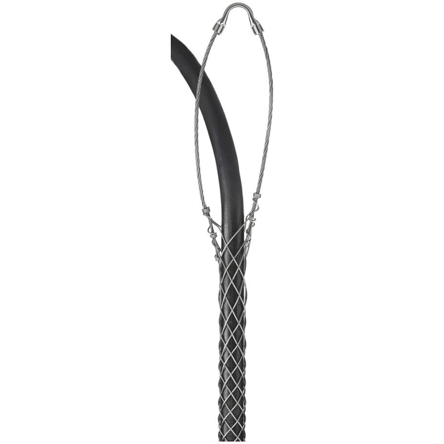 Kellems Light Duty Support Grip, Stainless Steel, Closed Mesh, Single Weave, .50 to .62 in.