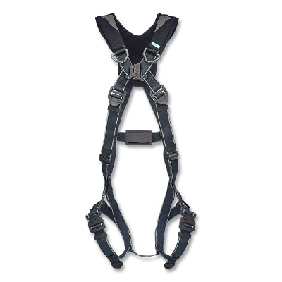 V-FIT Arc Flash Full-Body Harness, Back D-Ring, Standard, QC Chest/Leg Strap Buckles, Shoulder Padding