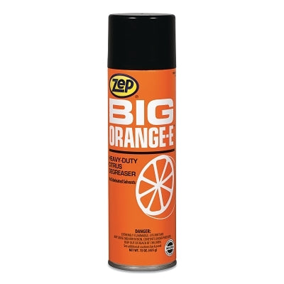 BIG ORANGE-E Industrial Degreaser, 22 oz, Aerosol Can, Orange