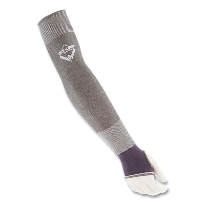 Cut-Less with Korplex Cut-Resistant Sleeve, with Thumb hole, 18 in, Elastic Closure, Gray, Cut A6