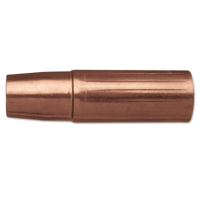 WeldSkill 23 Series Nozzle, Thread-On, 5/8 in dia, For 3 and 4 MIG Guns, Copper Alloy