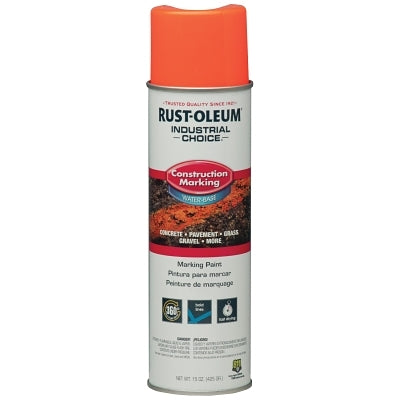 Industrial Choice M1400 Water-Based Construction Marking Paint, 17 oz, Clear