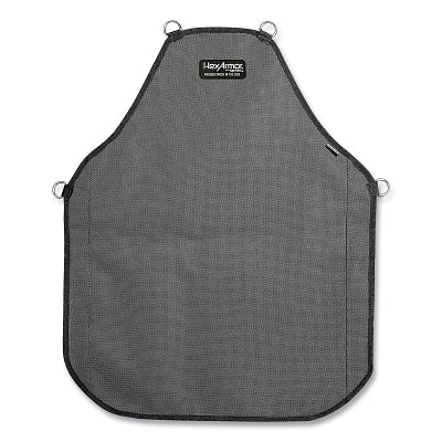 HexArmor Protective Apron, Double Layer, 24 in W, 30 in L, SuperFabric brand Material, Black, A9 Cut