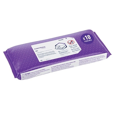 Pure* W4 Pre-Saturated Wiper, White, Sterile, 9in W x 11 in L