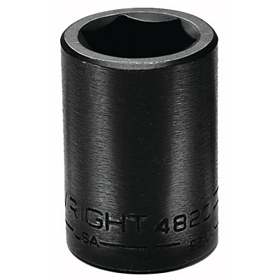 1/2" Dr. Standard Impact Sockets, 1/2 in Drive, 7/8 in, 6 Points