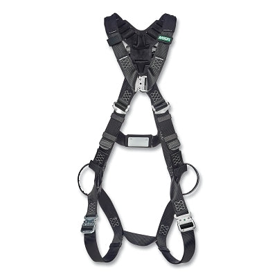 V-FORM Arc Flash Harness, Back/Hips Loop, Super Extra Large, Quick-Connect Leg Straps