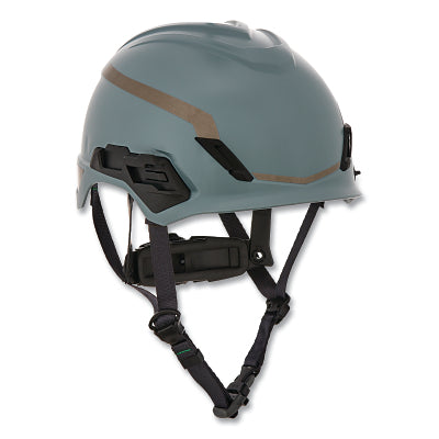 V-Gard H1 Safety Helmet, Fas-Trac III Pivot Ratchet, Novent, Gray