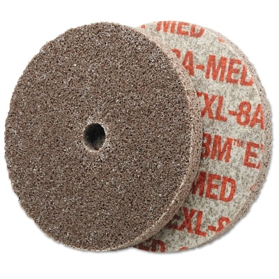 3M 048011-13716 EXL Unitized Deburring Wheel, 3 in x 1/4 in, Fine, Silicon Carbide, 12100 rpm