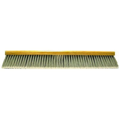 Silver Flagged Tip Polystyrene Floor Brush, 3424-FX, 3 in Trim x 24 in L, Wood, Brush Head Only