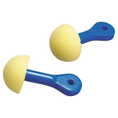 3M 321-2100 E-A-R Express Pod Plugs Earplug, Polyurethane, Yellow, Blue Grips, Uncorded