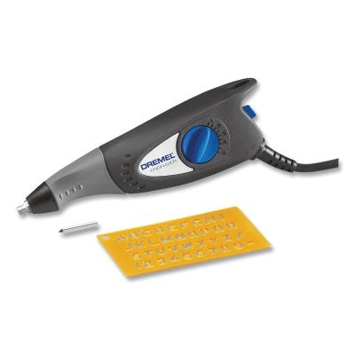 Engraver, 115 V AC, 7200 SPM, Includes Carbide Engraving Point/Letter and Number Stencils