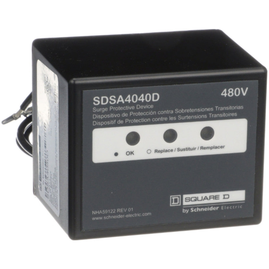 Surge Protection Device, Surgelogic, 40Ka, 480Vac Delta, 3 Phase, 3 Wire, NEMA 4X