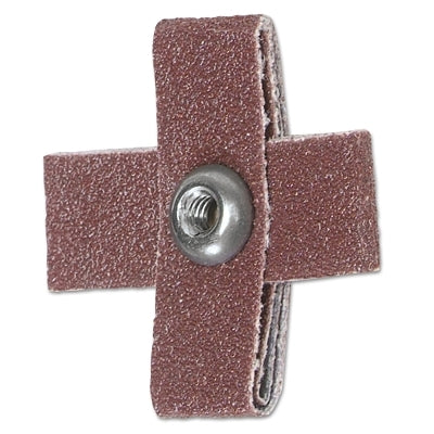 Cross Pads, Aluminum Oxide, 3 x 3 x 1, 80 Grit