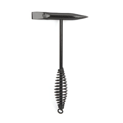 Chipping Hammer, 11 in, Flat/Pointed Head, Steel Handle