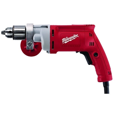1/2 in Magnum Corded Drill, 1/2 in Keyed Chuck, 850 RPM, 2-Finger Trigger Switch, Textured Pistol-Grip, 8 ft Fixed Cord