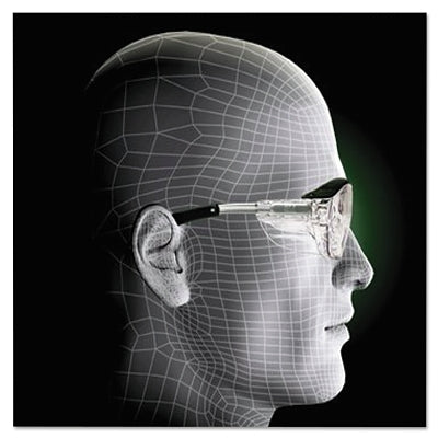 3M 11434-00000-20 Nuvo Reader Protective Eyewear, +1.5 Diopter, Clear Anti-Fog Lens, Gray Frame