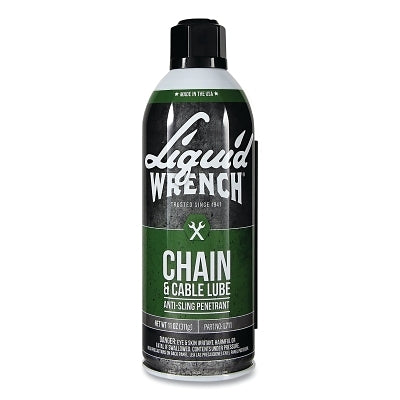 Chain and Cable Lube, 11 oz, Aerosol Can