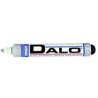 DALO Industrial Steel Ball Tip Paint Marker, White, Medium