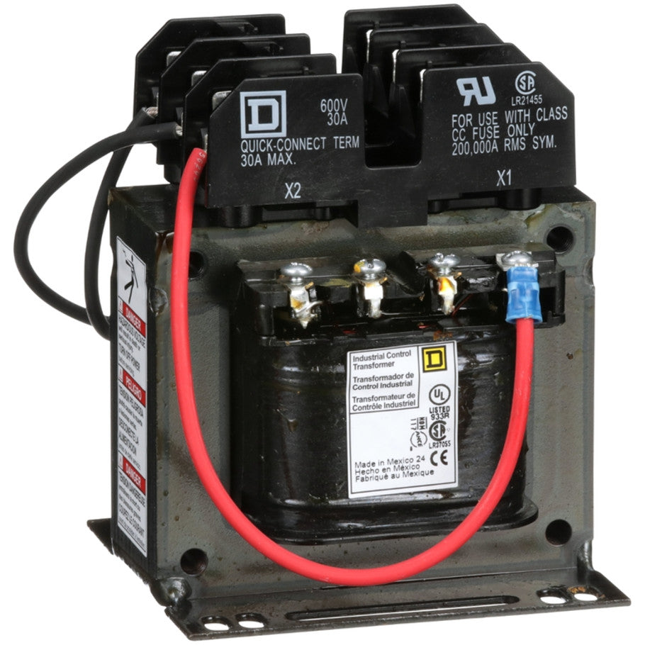 Type TF Industrial Control Transformer, 1-Phase, 240x480V Primary, 120V Secondary, 200VA