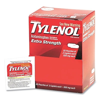 Extra Strength Tablet, 50 Packets