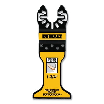 Oscillating Cutting Blade, 1-3/4 in, Titanium, For Wood with Nails