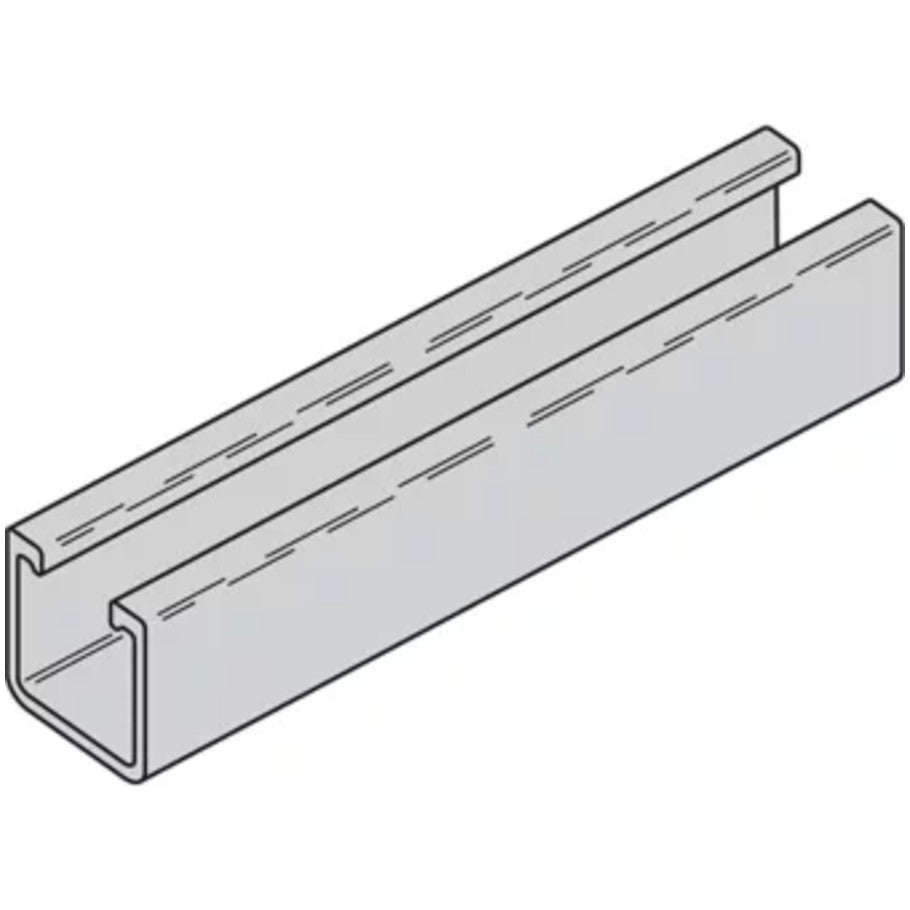 Eaton B-Line series straight section, 1.62" H x 10 ft. L x 1.62" W, Polyester resin, SH