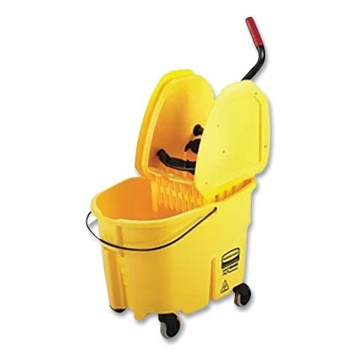 WaveBrake Bucket/Wringer Combination Pack, 8-3/4 gal, Yellow