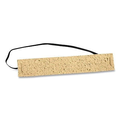 Cellulose Sweatband, Khaki, One Size