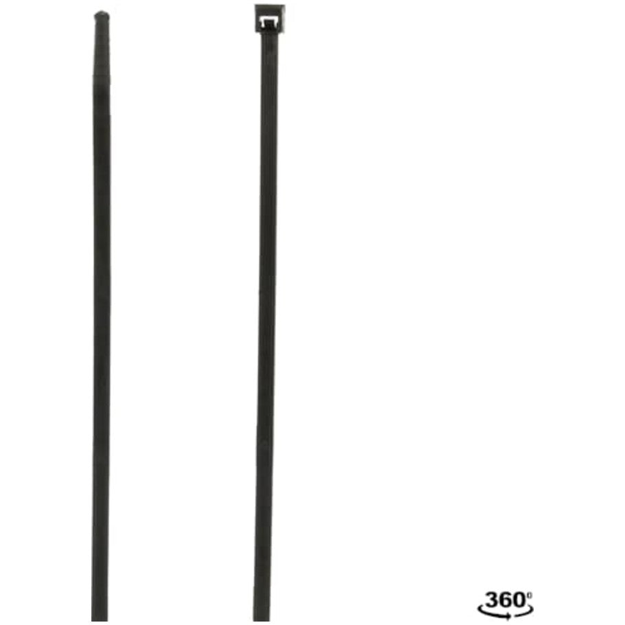 Catamount Series 50 General Purpose Cable Tie, Drop Forged Steel Standard, 14.10 L x 0.187 in. W,