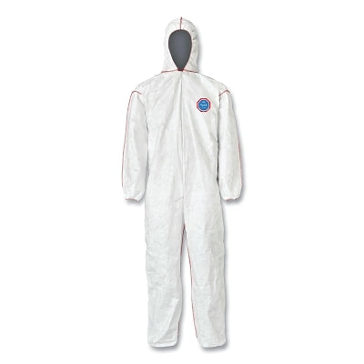 Tyvek 400 SFR Coverall, With Hood, White, X-Large