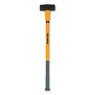 TOUGHSTRIKE Fiberglass Sledge Hammer, 6 lb, 35 in Handle