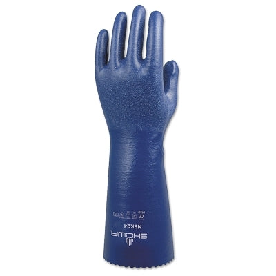 NSK24 Dual Nitrile-Coated Gloves, Medium, Blue