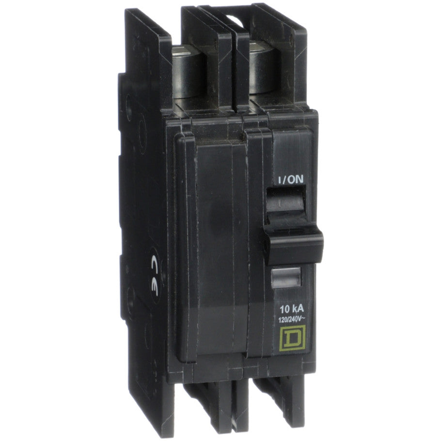 Miniature Circuit Breaker, 40A, 120/240V, 2-Pole, 1-Phase, 10kA, Flush/Surface/DIN Rail