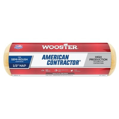 American Contractor Roller Covers, 9 in, 1-1/4 in Nap Length
