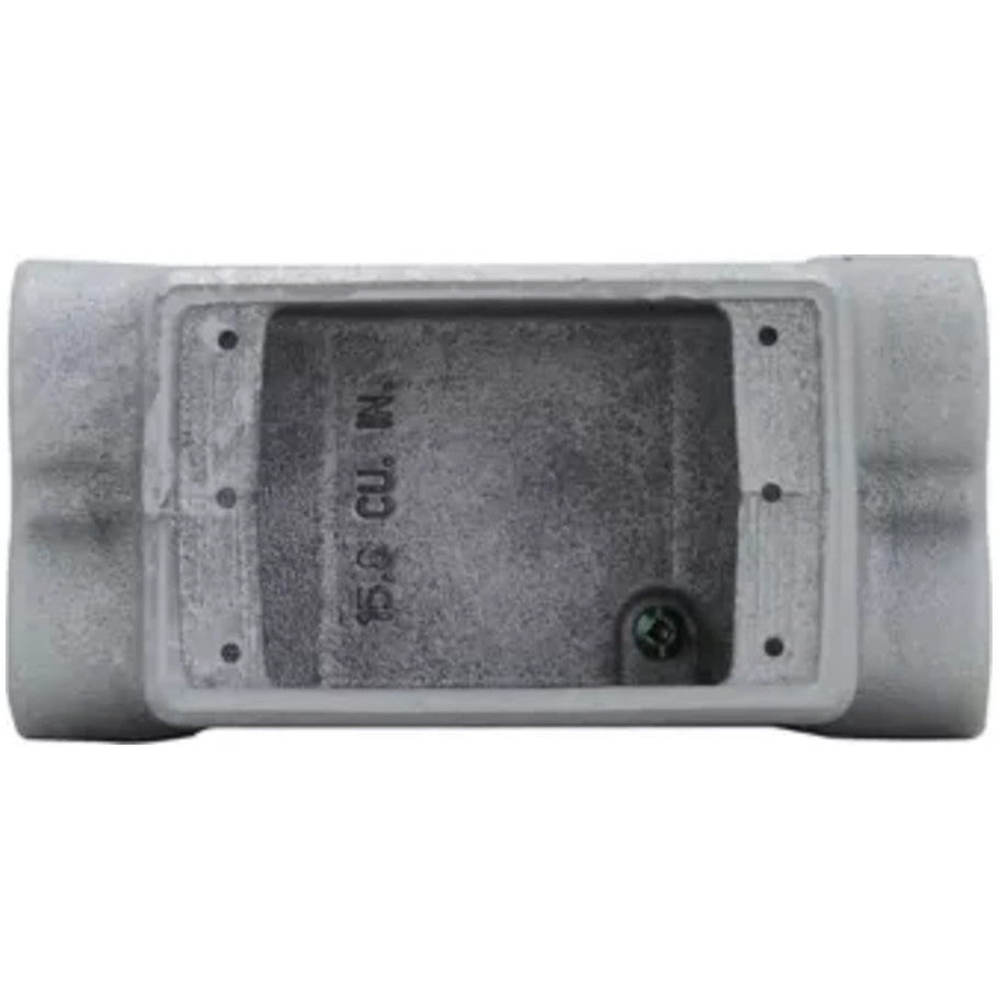 Condulet FS Box, Feraloy Iron Alloy, 1-7/8 Depth, 1-Gang, 3/4 in. Hubs Each End