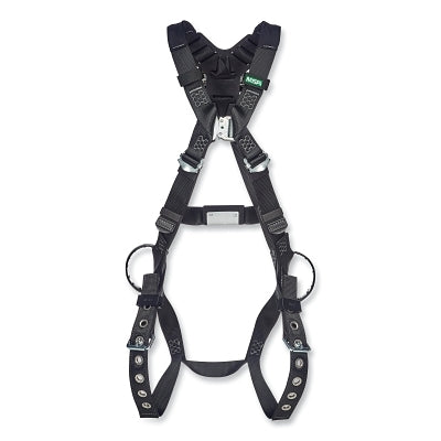 V-FORM Arc Flash Harness, Back/Hips Loop, Standard, Tounge Buckle Leg Straps