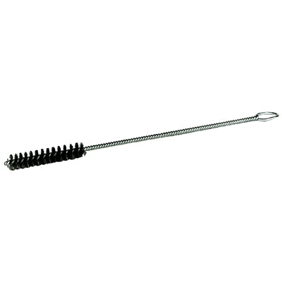 Single-Spiral Single-Stem Power Tube Brush, 3/16 in, .005 SS, 1-1/2 in B.L. (STS-3/16)