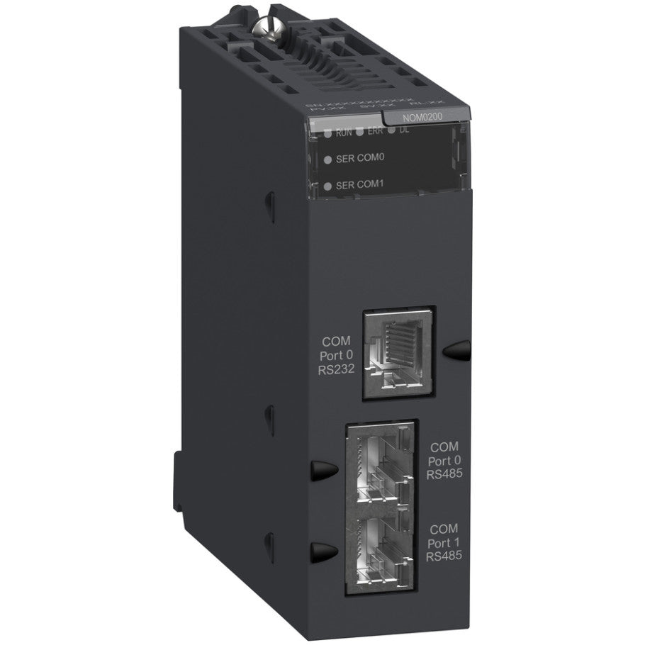 Modicon X80 Serial Link Module with (2) RS-485/232 Ports, Modbus   Character Mode