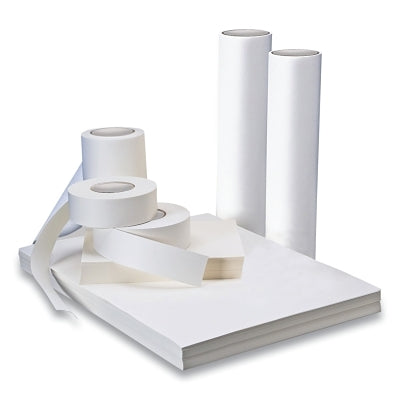 Water Soluble Paper, White, 15-1/2 in x 165 ft x 0.0035 in