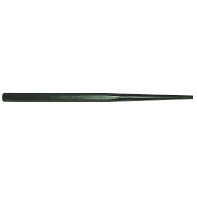 Line-Up Punch - Full Finish, 14 in, 1/4 in Tip, Alloy Steel