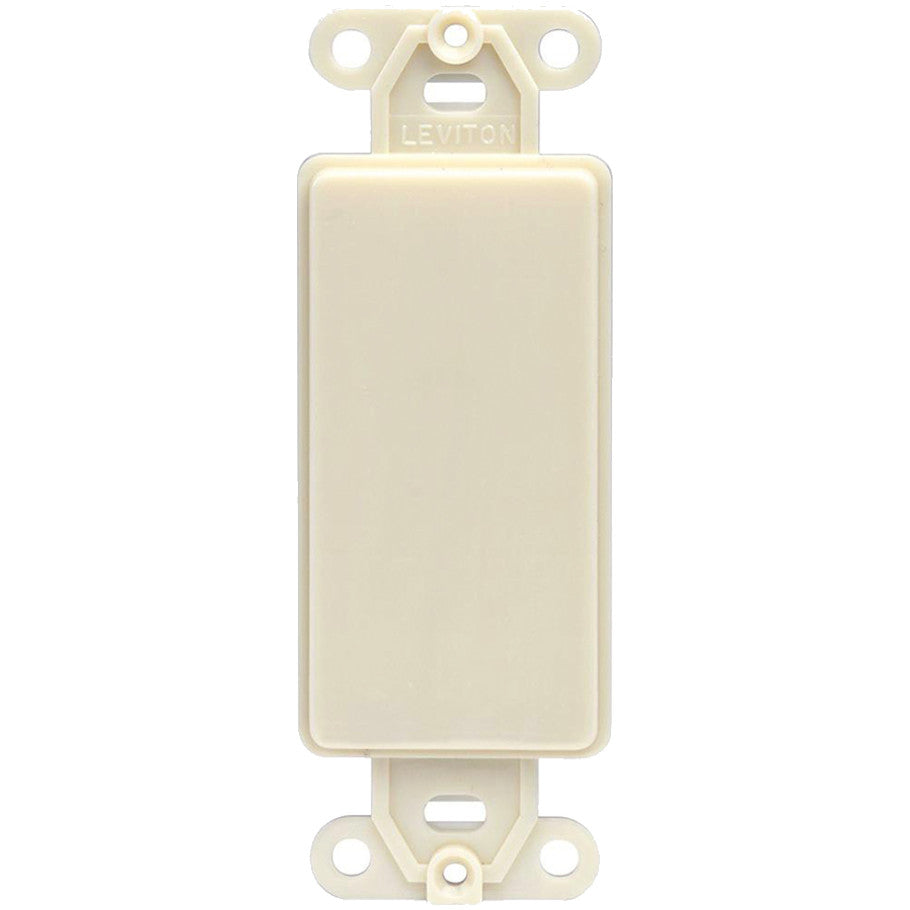 QuickPort Decora Multimedia Insert, Blank, Ivory