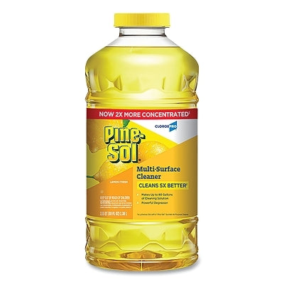 Multi-Surface Cleaner, 80 oz, Bottle, Lemon