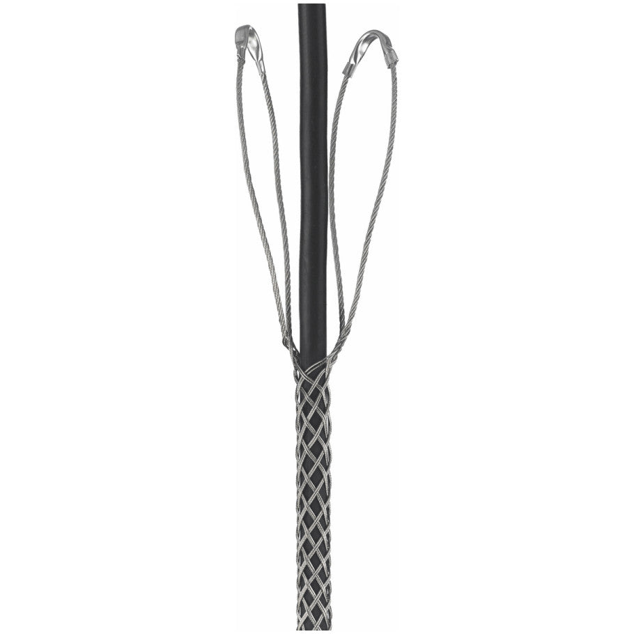 Kellems, Heavy Duty Double Support, Cable Grip, Tin-Plated, Bronze, 46 Mesh, 12 Eye