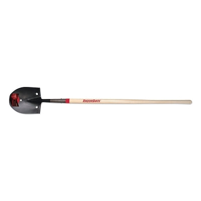 Rice Shovel, 11 in L x 9.25 in W Blade, 48 in North American Hardwood Straight Handle